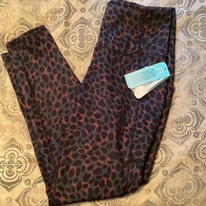 High rise 7/8 length women leggings